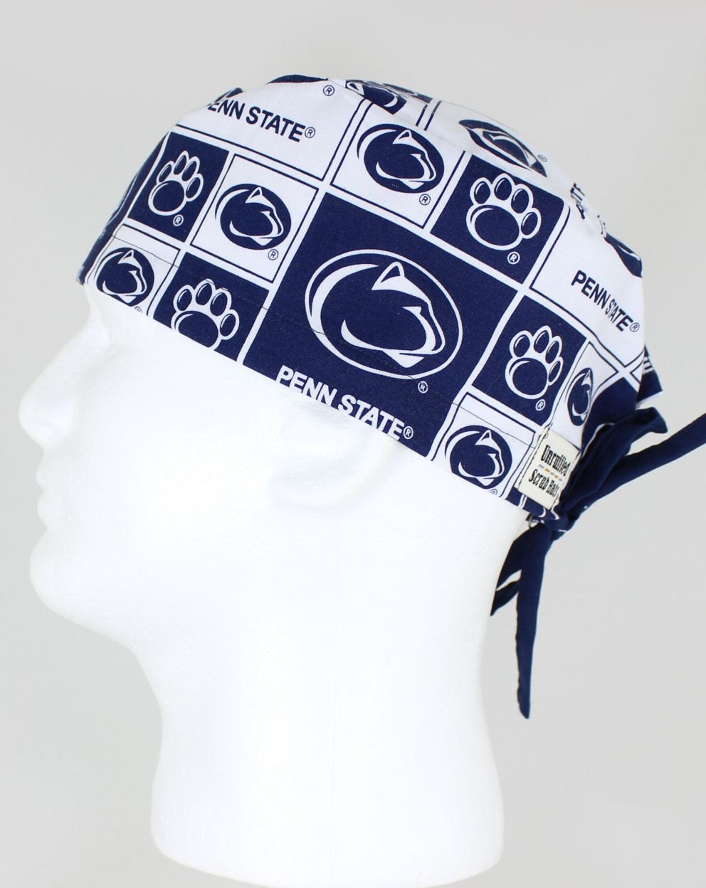 Surgical Regular Tie Back Scrub Hat for Men Penn State Nittany Lions 