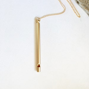 IN STOCK NOW! Shiny Gold Whistle Necklace, Whistle Necklace, Back to School, Really works, College Student, Runners, Breathing whistle