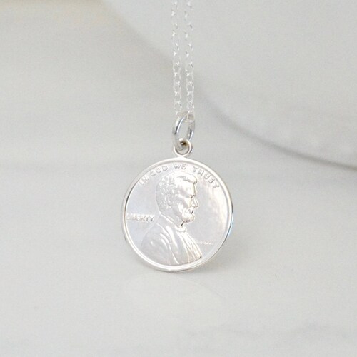 Penny Necklace Pennies From Heaven Coin 