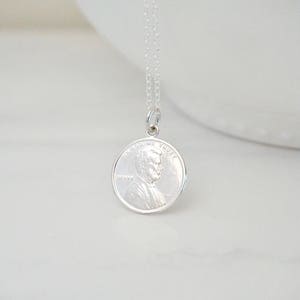 Heaven Coin Necklace Gold Penny 