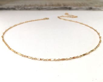 Gold Filled Twinkle Halskette, Sterling Silber Twinkle Kette, Twinkle Kette Armband, zierliche Kette, ausgefallene Kette, Geschenk für sie. Voll im Trend