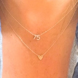 Number Necklace, Gold Number Necklace, Silver Number Necklace, Football Mom, Football Jersey, Baseball Number, Volleyball, Basketball