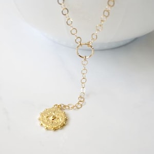 Kelly Ripa Coin Necklace Etsy
