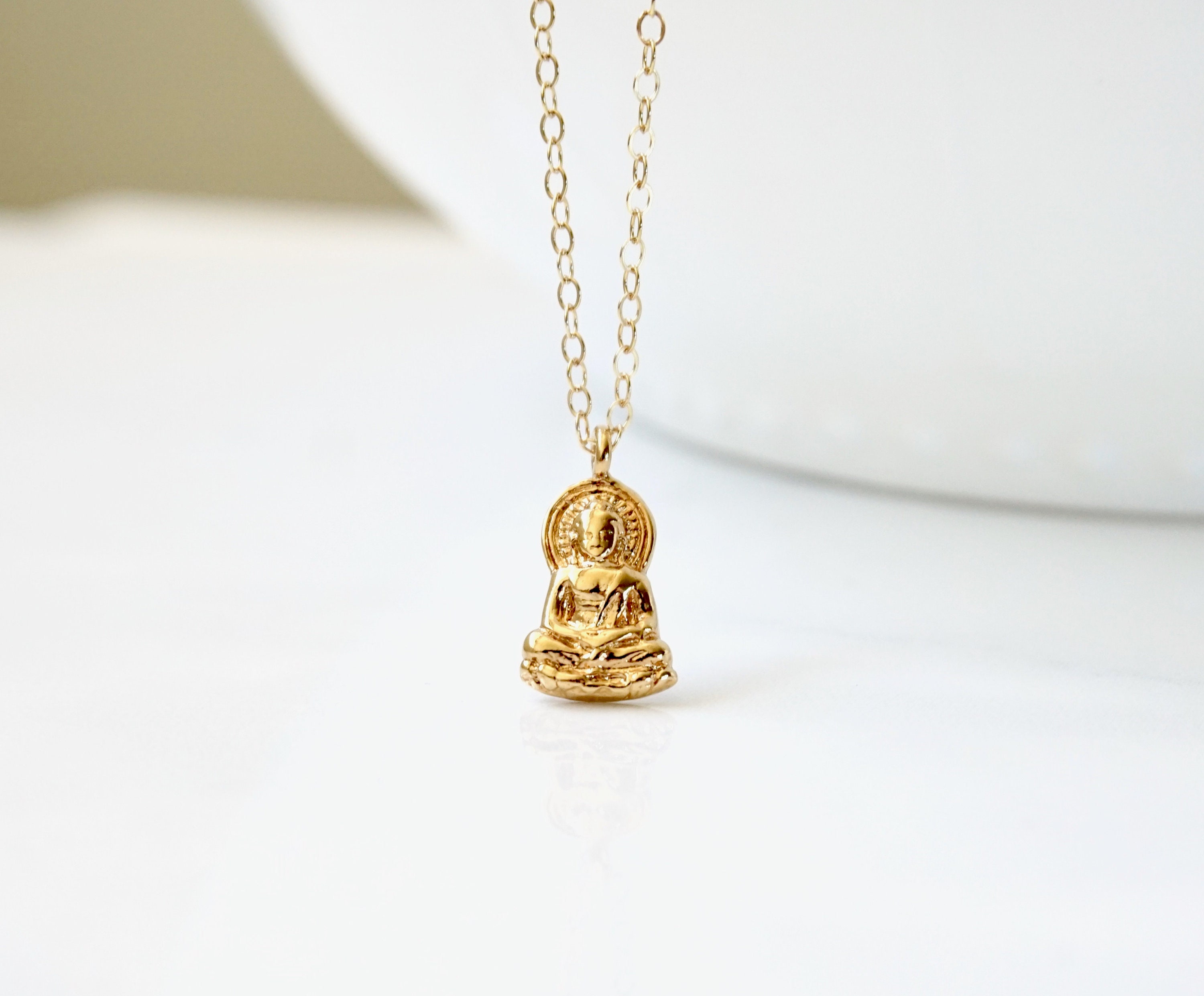 Buddha Necklace Meditating Buddha 