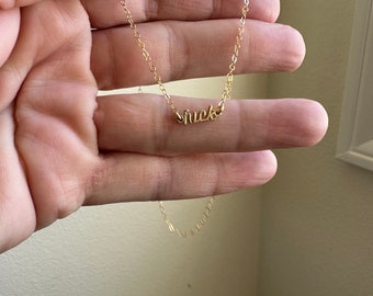 アクセサリー UNDERCOVER Fuck Finger necklace Jewelry | Nwt Silver Fuck You Middle Finger Necklace | Poshmark