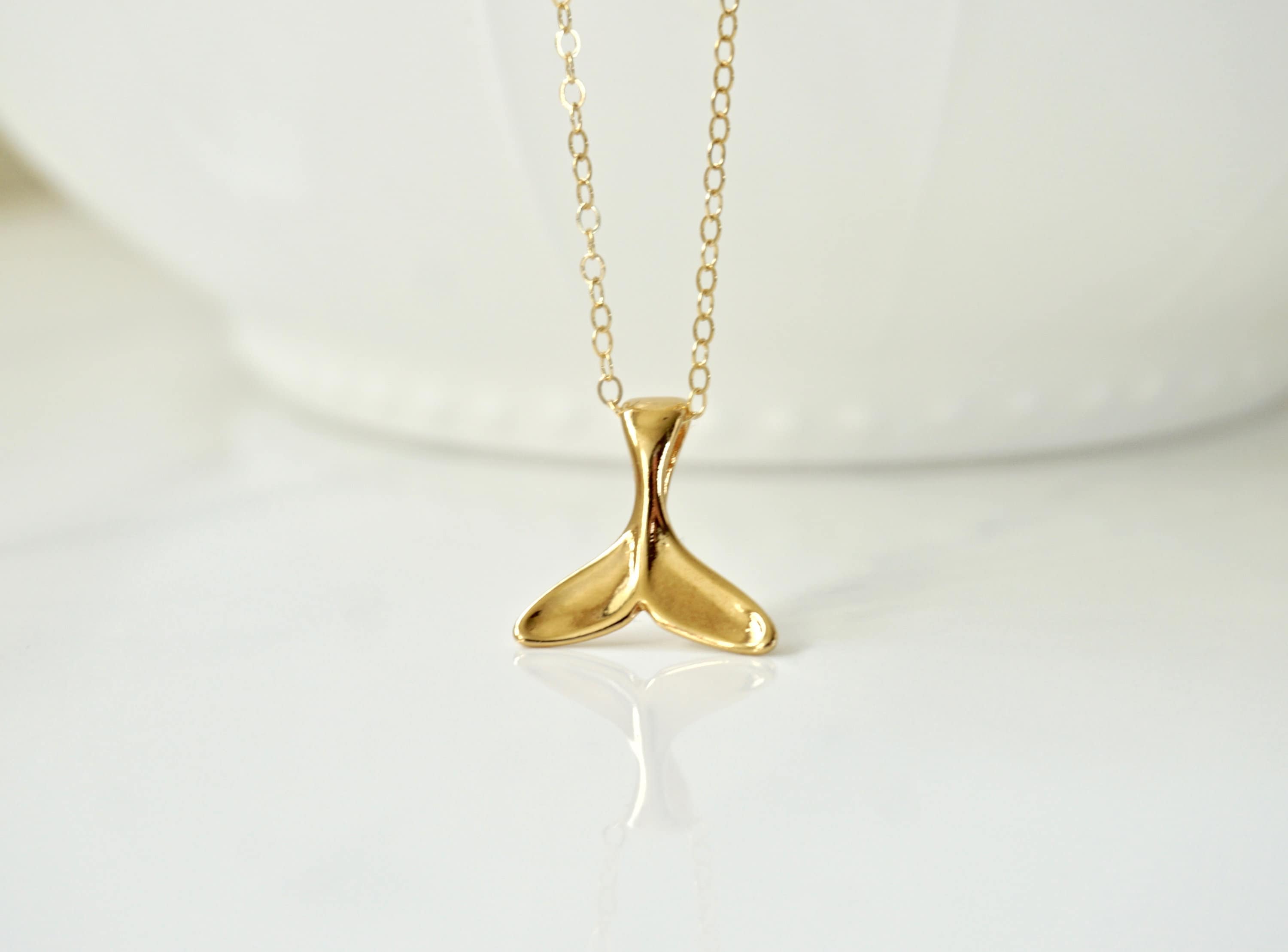 Jewels Obsession Whale Tale Necklace Rhodium-plated 925 Silver Whale Tale Pendant with 24 Necklace Jewels Obsession Whale Tale Necklace Rhodium-plated 925 Silver Whale Tale Pendant with 24 Necklace