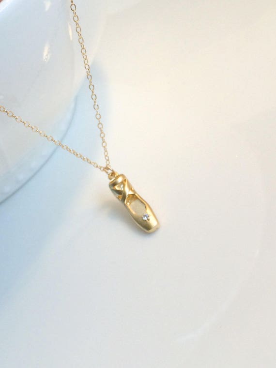 Ballet gold necklace Ballet gold necklace