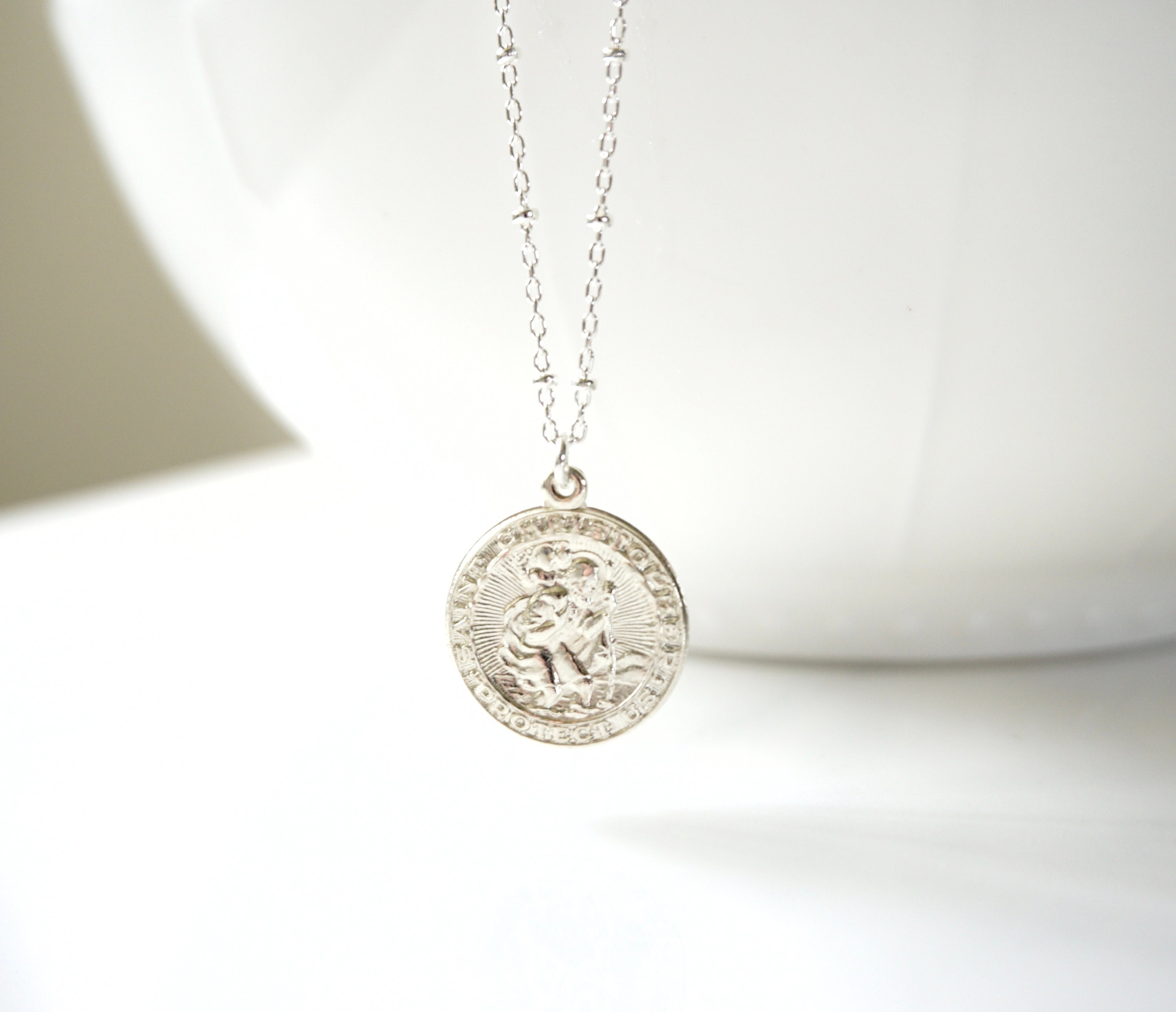 Saint Christopher Necklace With 