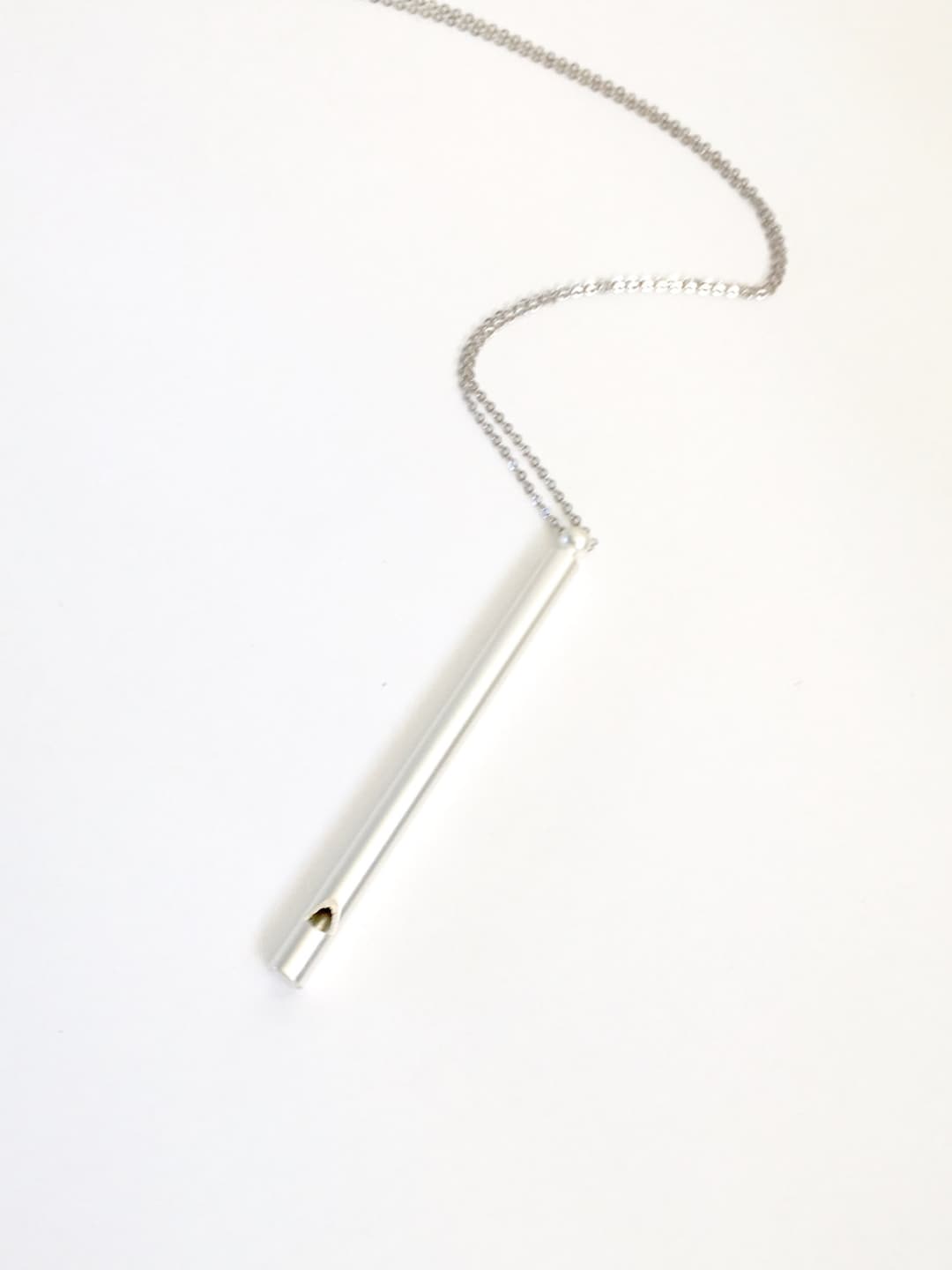 In Stock Now!silver Whistle Necklace, Hiking, Gift Idea, Runner