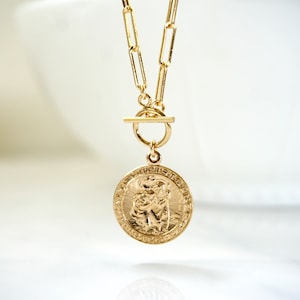 【CHRISTINE PROJECT】CP MEDAL SHORT CHAIN / 追跡付 Medal: St Catherine Cannonization – ST. DOMINIC'S STORE