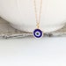 In Stock Now! Blue Evil Eye Necklace, Handmade Turkish Glass and 18kt gold filled, Hamsa Jewelry, Gold filled Evil Eye, Bohemian, Protection 