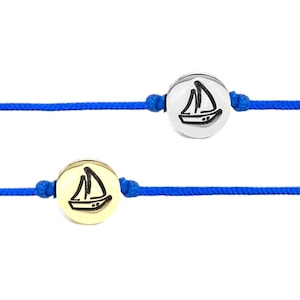 Handmade Sailboat Charm Bracelet - Nautical Themed Jewelry, Handcrafted Maritime Accessory, Perfect Gift for Sailors