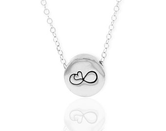 Infinity Necklace, Gift For Her, Infinity Pendant, Infinity Jewelry, Love Necklace, Eternity Necklace, Anniversary Gift, Infinity