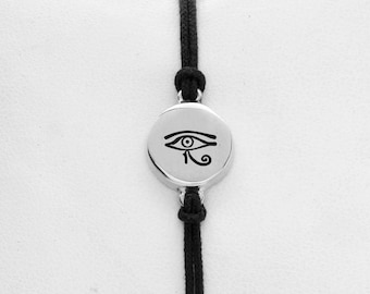 Eye of Ra Blue Quartz Beaded Women\u2019s Chrystal Egyptian Mythology Protect Me Bracelet