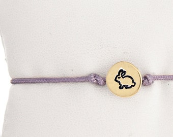Adorable Adjustable Bunny Friendship Bracelet - Cute Rabbit Jewelry for Best Friends