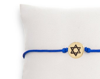 Star of David Small Friendship Bracelet