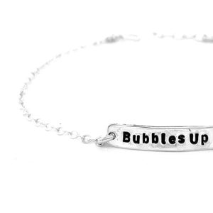 Bubbles Up, Jimmy Buffett, Memorial Jimmy, Recuerdos de Buffett, Buffett, Pulsera de inspiración, Inspiración, Pulsera Bubbles Up, Bubble Up