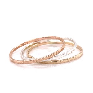 Gold Ring, Stackable Ring, Thin Ring, Sterling Silver Ring, Dainty Ring, Stacking Rings, Rings, Silver Ring, Thin Gold Ring, Stack Ring
