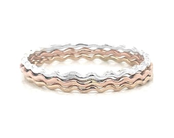 Squiggle Stacking Ring