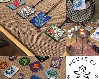 6/16/18 ~ Stenciled Enamel ~ Saturday June 16, 1PM