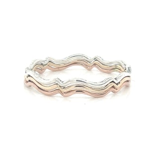 Wavy Stacking Ring