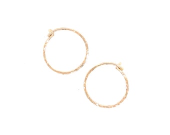 Hoop Earrings, Gold Hoop Earrings, Gold Earrings, Gold Hoops, Handmade Earrings, Minimalist Earrings, Hoop, Gift For Her, Dainty Earrings