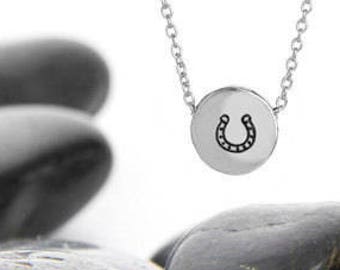 Horseshoe Necklace, Horseshoe, Horse Shoe Necklace, Horse Shoe, Horseshoe Jewelry, Horseshoe Pendant, Layering Necklace, Lucky Necklace