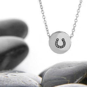 Horseshoe Necklace, Horseshoe, Horse Shoe Necklace, Horse Shoe, Horseshoe Jewelry, Horseshoe Pendant, Layering Necklace, Lucky Necklace