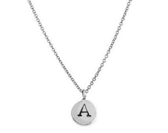 Initial Necklace, Initial Jewelry, Initial, Sterling Silver, Letter Necklace, Silver Initial, Silver Necklace, Monogram Necklace
