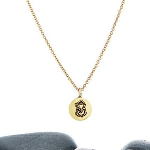 Ganesha Necklace, Ganesh Necklace, Yoga Jewelry, Ganesh Pendant, Ganesh, Ganesha Pendant, Hindu, Sterling Silver, Lord Ganesh, Indian God