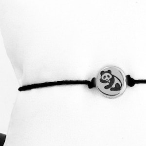 Niedlich, handgemacht, Tier, Bär, Panda Schmuck, Panda Charm, Panda Armband, Geschenk, Freundschaftsarmband, Panda Bär, Panda Liebhaber,