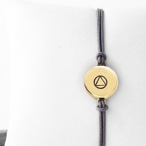 Sobriety Gift, Sobriety Jewelry, Recovery Jewelry, AA, Sobriety Bracelet, Addiction Recovery, Sobriety Anniversary, AA Jewelry