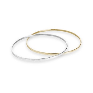 Basic Hammered Bangle
