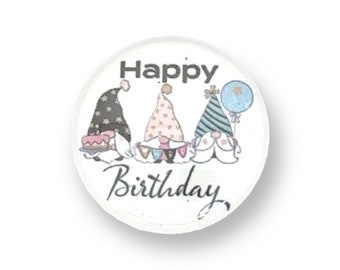 Gnome, Gnomes, Button, Garden Gnome, Gnome Gift, Pin, Pinback Button, Magnet, Pins, Badge, Button Pins, Buttons, Button Gift
