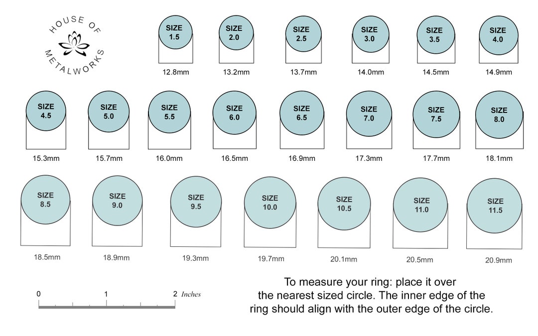 Ring Sizer Guide – Silver Australia