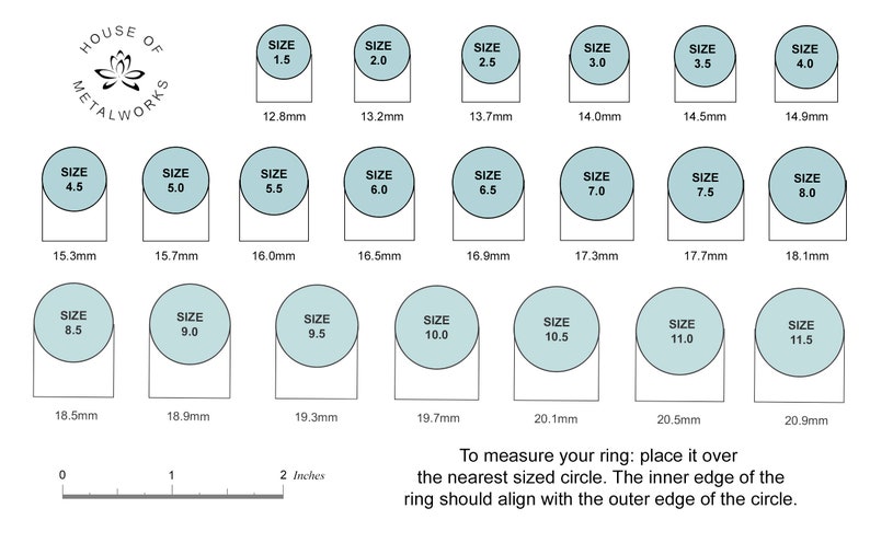 Ring Size Chart, Ring Sizer, Ring Sizing Tool, Ring Size Guide, Ring Size, Ring Sizer Tool, Reusable Ring Sizer, Ring Size Finder image 1