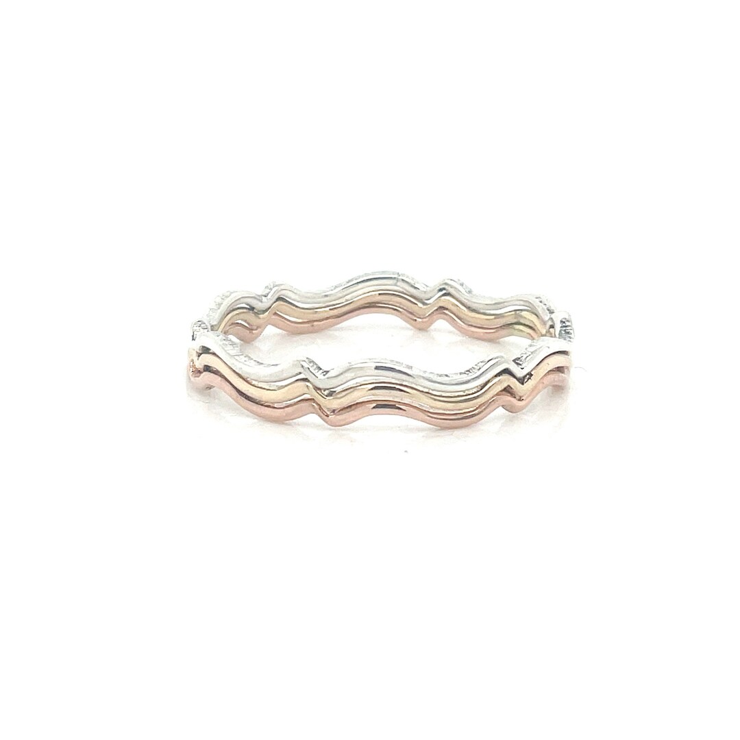 Wavy Stacking Ring - Etsy