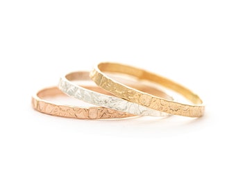 Fractal Texture Stacking Rings