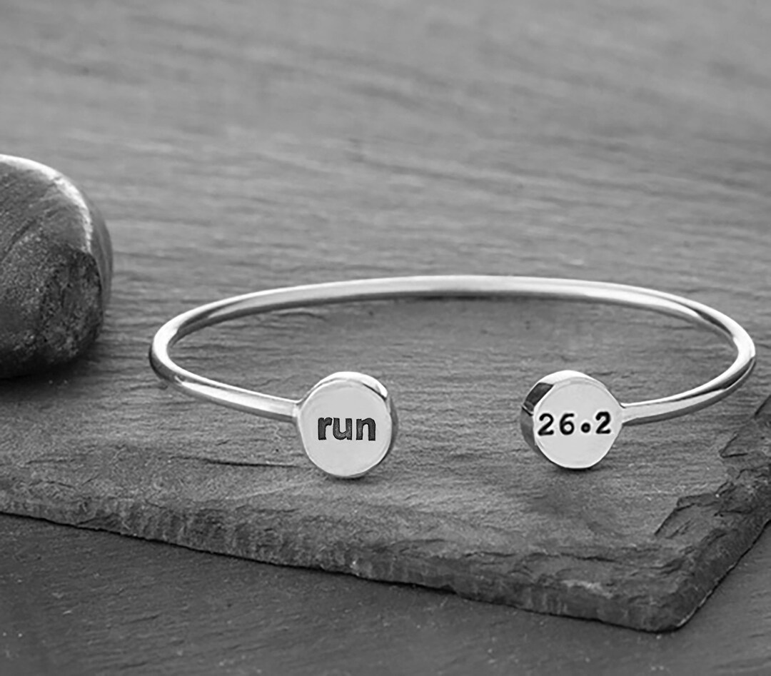 Running Bracelet, Running Jewelry, Runner Jewelry, Runner Bracelet, Run