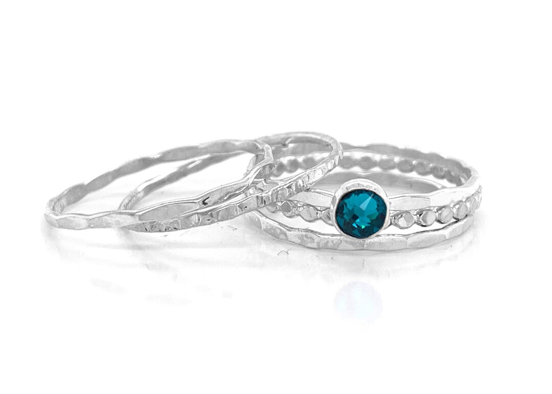 Stackable Rings From Stern Stacking Ring Set, Stacking Rings, Sterling Silver Ring, Silver ...