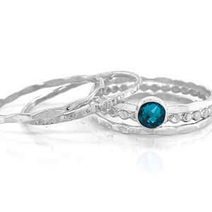 Stacking Ring Set, Stacking Rings, Sterling Silver Ring, Silver Stacking Ring, Silver Ring Set, Sterling Silver, Stackable Rings, Stack Ring