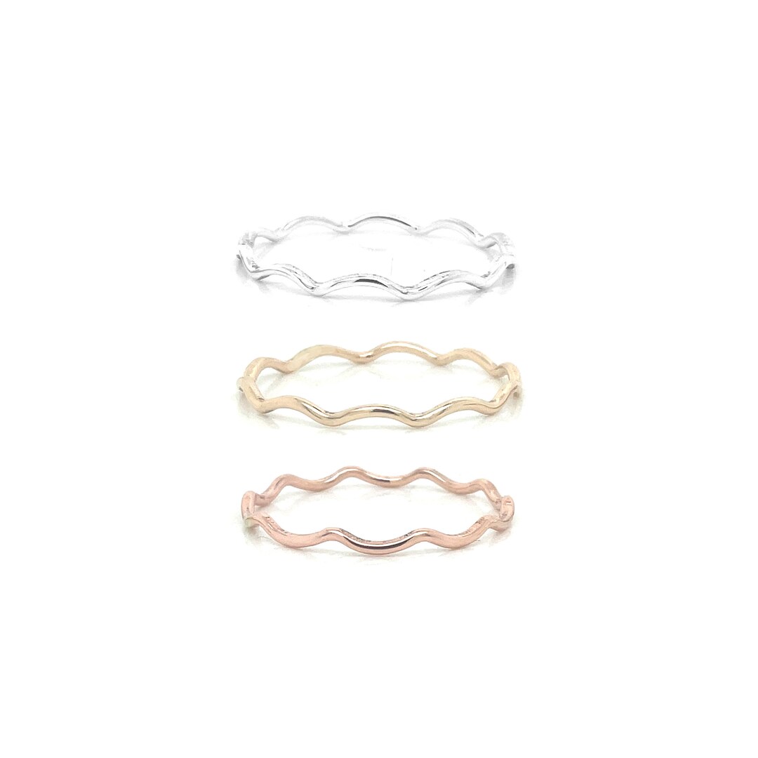 Stackable Ring, Handmade Ring, Boho Ring, Delicate Ring, Stacking Ring ...