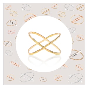 Build Your Own Criss Cross Ring