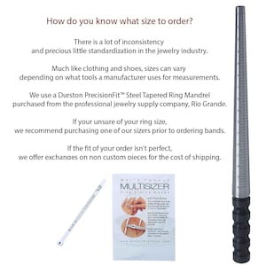 May include: A silver ring sizer with black rubber grips and a white measuring tape. The sizer is used to determine the correct ring size. The image includes text that reads "World Famous Multisizer Ring Sizing Gauge".