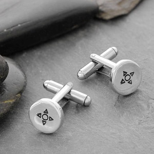 Silver Cufflinks, Wedding Cufflinks, Engraved Cufflinks, Cuff Links, Personalized, Dad Christmas, Custom Cufflinks, Gift For Groom, Men Gift