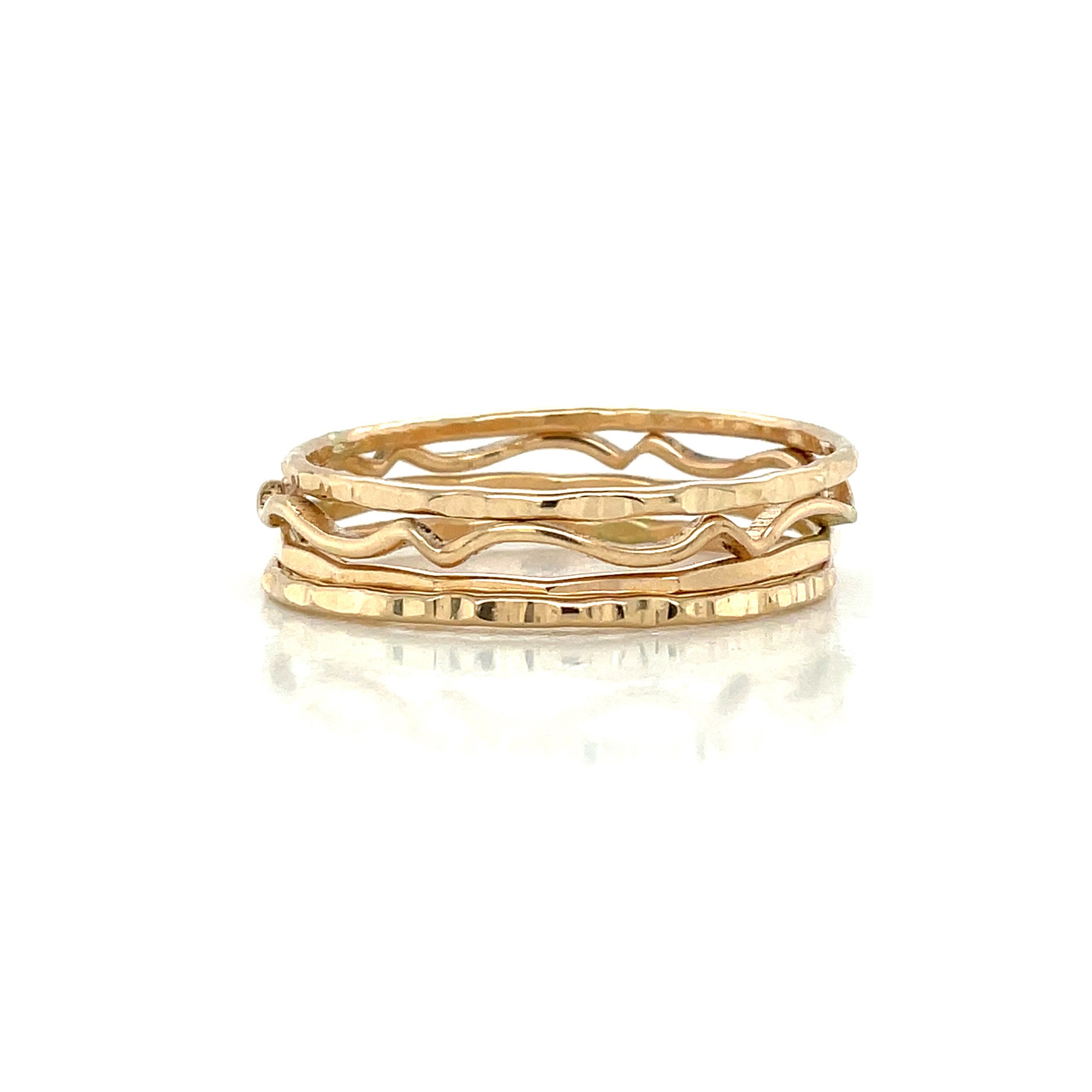 Stacking Ring Set, Stackable Ring Set, Stacking Ring, Ring Set, Gift For Her, Stackable Rings, Stacking Rings Set, Minimalist Ring Set