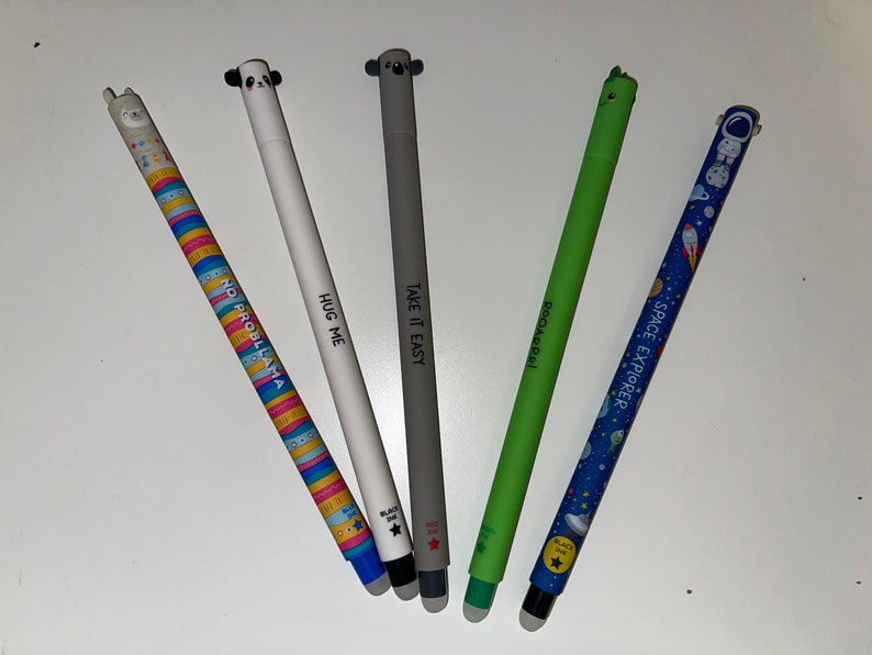 Legami Erasable Gel Pen Animals Koala Panda Dinosaur Llama Etsy UK