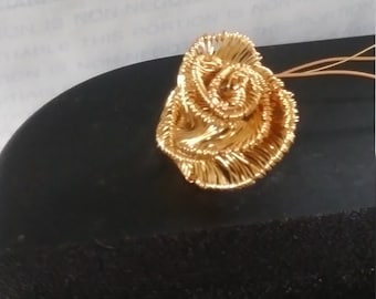 Wrapped Wire Rose