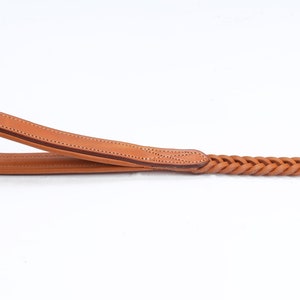 Pear Tannery Plaited Leather Dog Lead 3/4 image 10
