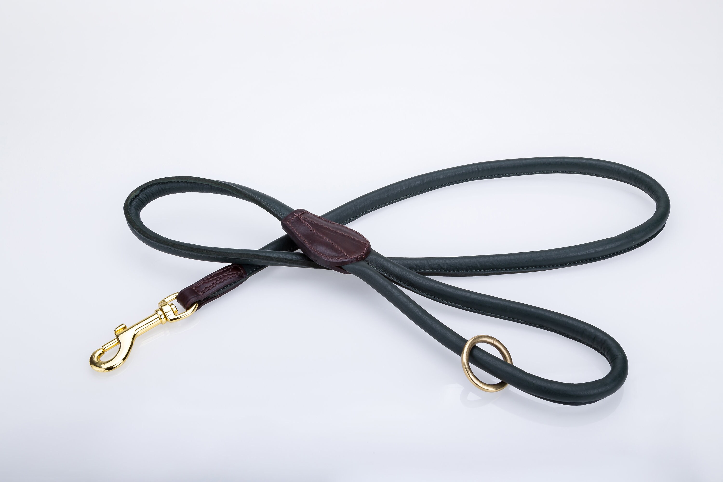 Pear Tannery Super Soft Rolled Leather Dog Lead Etsy UK